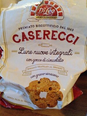 Lune nuove integrali con gocce di cioccolato
