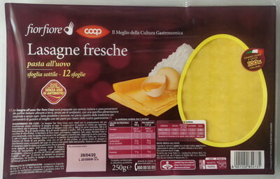 Lasagne fresche