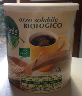 Orzo solubile biologico