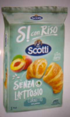 Cornetto con pesca