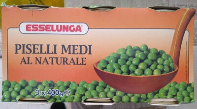 Piselli medi al naturale