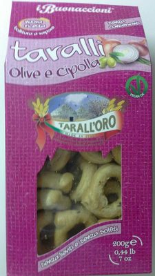 Taralli olive e cipolla