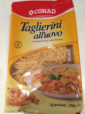 Taglierini all'uovo
