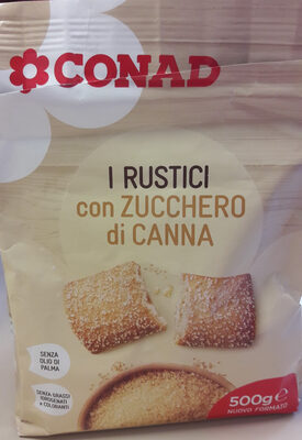I RUSTICI con zucchero di canna