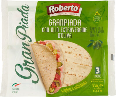 Granpiada con olio extravergine d'oliva
