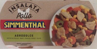 Insalata di pollo agrodolce