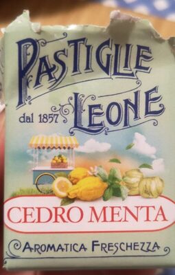 Pastiglie leone cedro menta