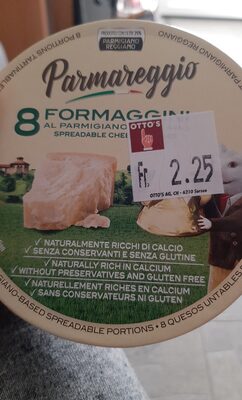 Formaggini al parmigiano reggiano