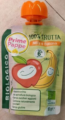 100% frutta mela e banana