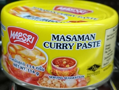 Masaman Curry Paste