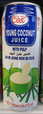 Young Coconut Juice Drink with Pulp