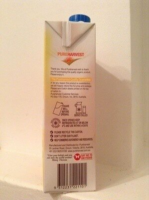 Organic Nature's Soy Milk No Added Caned Sugar Original imp