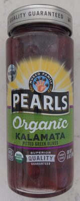 Organic Pitted Kalamata Greek Olives