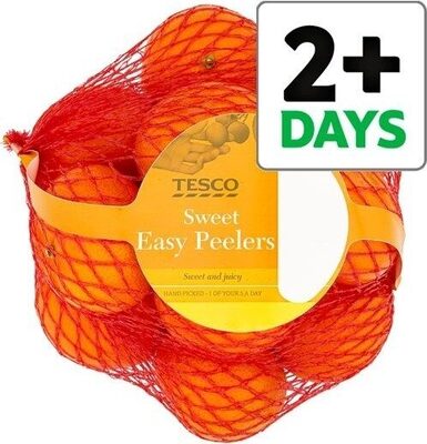 Tesco Clementine Or Sweet Easy Peeler Pack 600G