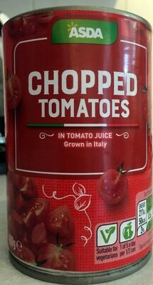 Chopped Tomatoes in Tomato Juice