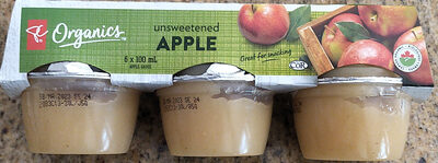 Organic Unsweetened Apple Sauce