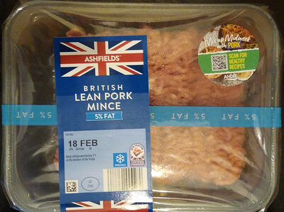 British Lean Pork Mince 5% Fat