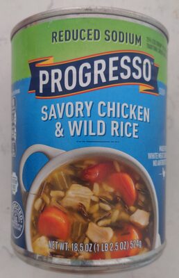 SAVORY CHICKEN & WILD RICE SOUP
