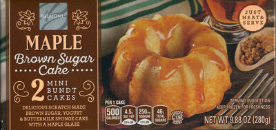 Maple Brown Sugar Cake