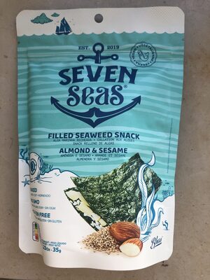 Filled Seaweed Snack Almond & Sesame