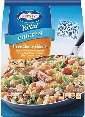 Three Cheese Chicken Skillet Meals