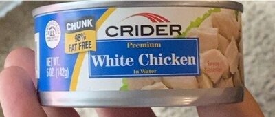 White Chicken In Water