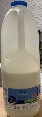 Fresh whole milk