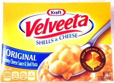 Shell Pasta & Cheese Sauce