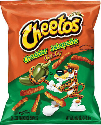 Cheddar Jalapeño Crunchy Flavored