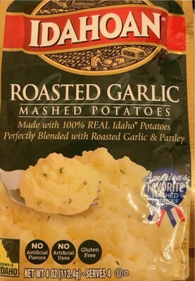 ROASTED GARLIC MASHED POTATOES