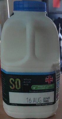 Whole British Milk