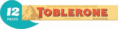 Milk Chocolate with Honey & Almond Nougat