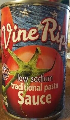 Low Sodium Traditional Pasta Sauce