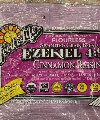 Cinnamon Raisin Bred