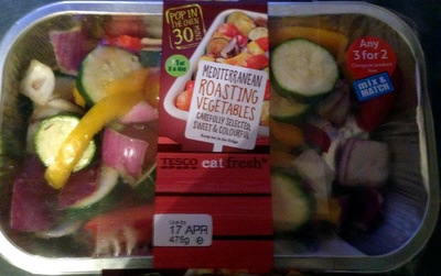 Mediterranean roasting vegetables