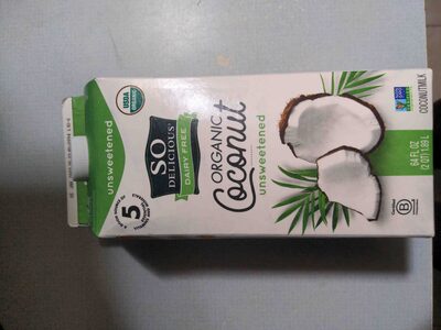 Organic coconut unsweetened original
