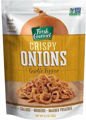 Garlic Pepper Crispy Onions