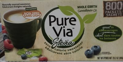 Édulcorant zéro calories - Stevia