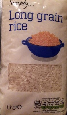 Long grain rice