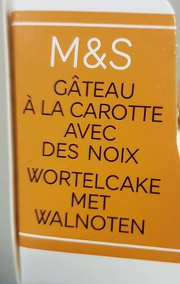Gâteau à la Carotte avec des Noix