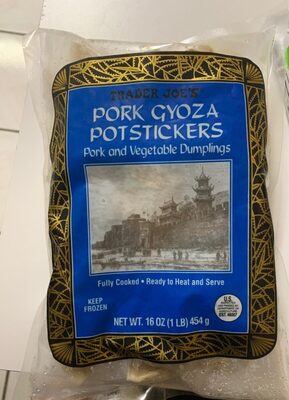Pork Gyoza Potstickers