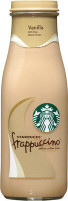 Vanilla Flavored Frappuccino chilled coffee drink