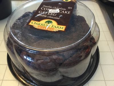  Gâteau double chocolat 