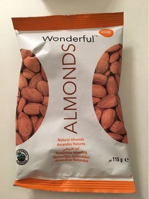 Natural almonds