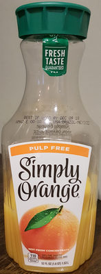 Simply Orange Pulp Free