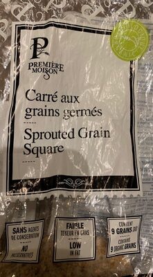 Carrés aux grains germés