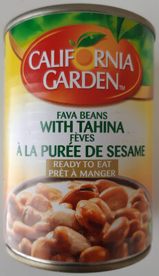 Fèves à la purée de sésame