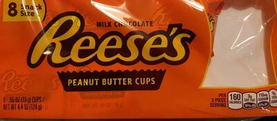 PEANUT BUTTER CUPS MILK CHOCOLATE & PEANUT BUTTER