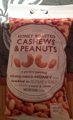 Honey Roasted Cashews & Peanuts