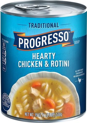 Hearty Chicken & Rotini Soup